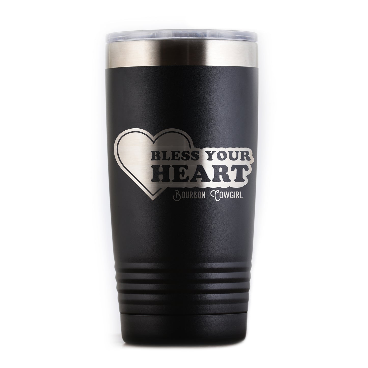 Black Bless Your Heart Tumbler