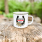 White mug with Unapologetically Country design.