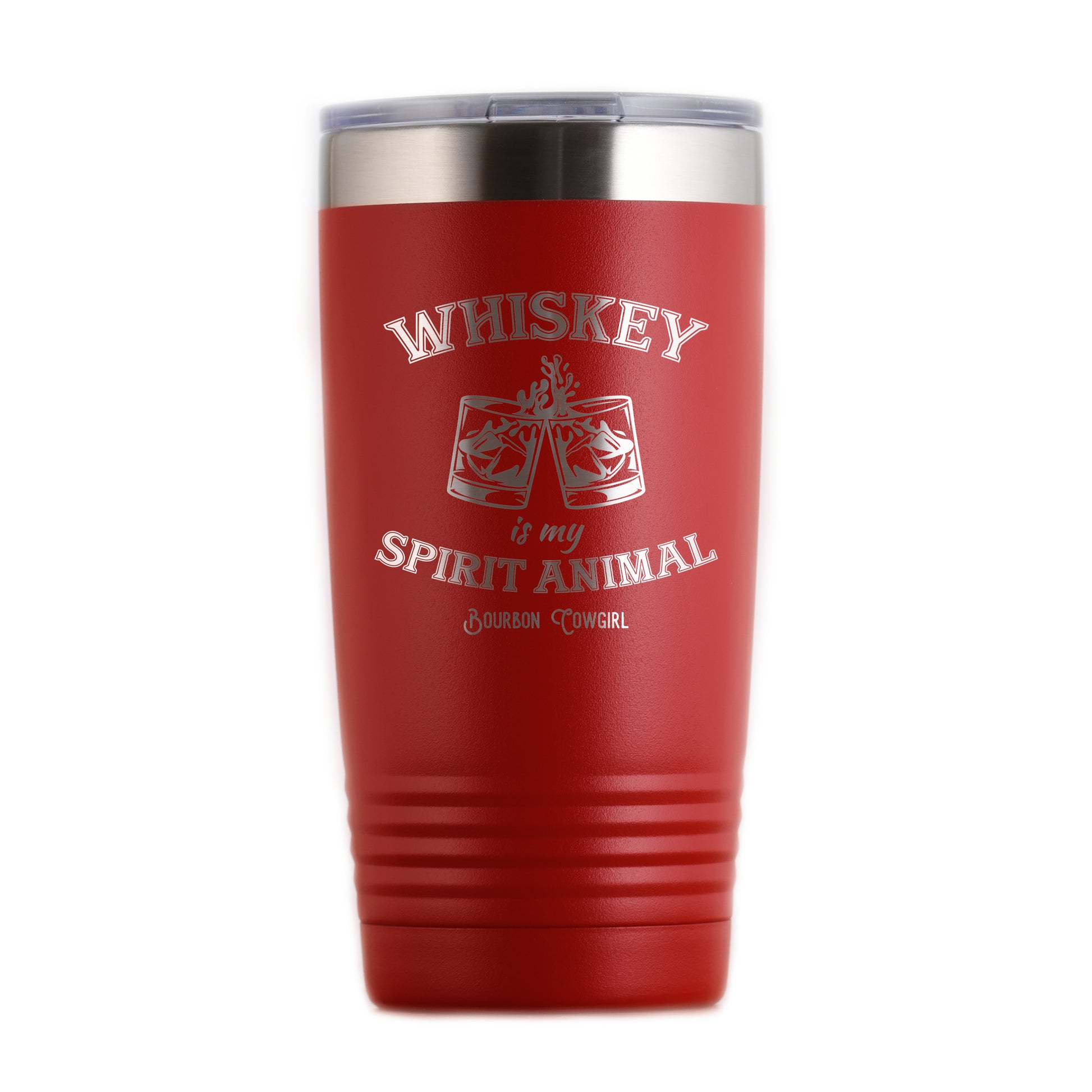 Red Whiskey is my Spirit Animal Tumbler